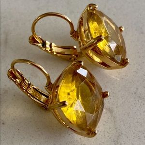 Nordstrom citrine color drop earrings